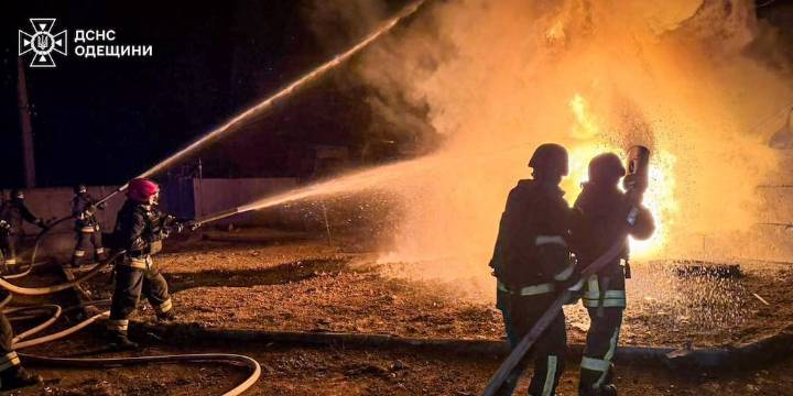 Rusia lanzó un ataque masivo con drones contra Ucrania: al menos un muerto y tres heridos