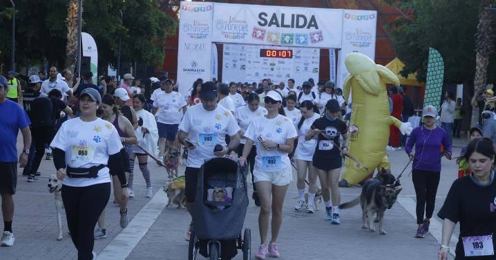 Se lleva a cabo la primera edición de la Carrera Funepet junto a más de 280 competidores con sus mascotas en el Parque Madero