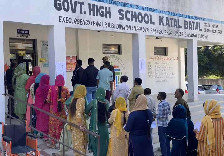 Nagrota Hits 72%, Budgam Reaches 48% In Bypoll Turnout By 5 PM
