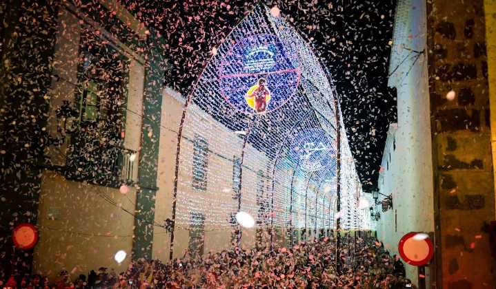 La Laguna enciende el cielo más brillante de Canarias esta Navidad