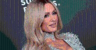 Paris Hilton’s Dress So Sparkly You Can See It From Miles Away
