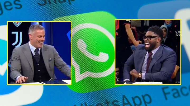 'Lost his head' - Micah Richards teased by Jamie Carragher for quitting CBS group chat