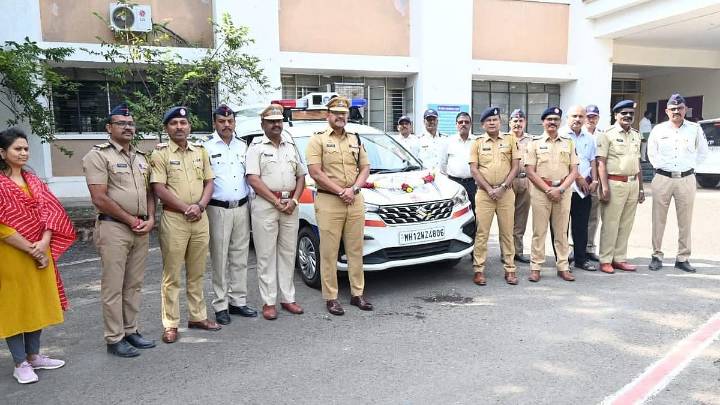 Chhatrapati Sambhajinagar SP Vinaykumar Rathod Appeals for Road-Safety Discipline, Launches New Interceptor Vehicle