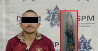 Cae sujeto con navaja en Portales 3