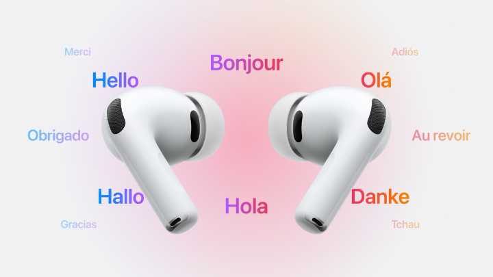 La traducción simultánea llega a Europa el mes que viene en los AirPods Pro 3 y 2 y AirPods 4
