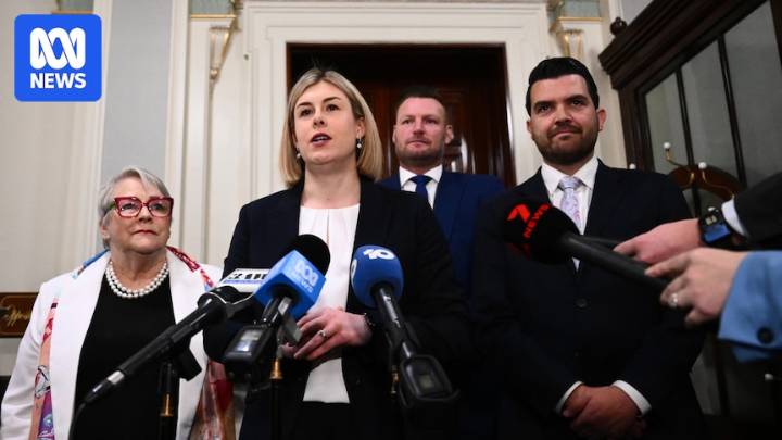 Jess Wilson faces questions over her party's climate change credentials on her first day as Victorian Liberal leader