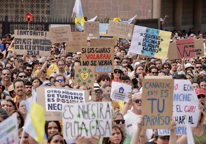 'Canarias tiene un límite' critica que el plan del Gobierno traerá más desigualdad