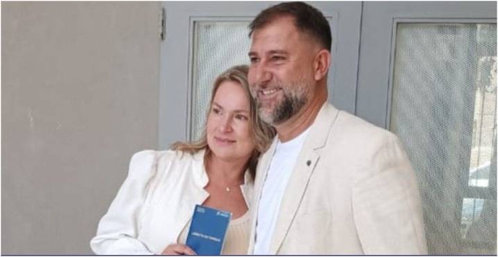 De recibir una escandalosa sanción de la AFA al día más feliz: se casó Walter Otta, el DT de Morón eliminado por Deportivo Madryn