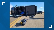 Rollover crash near Star