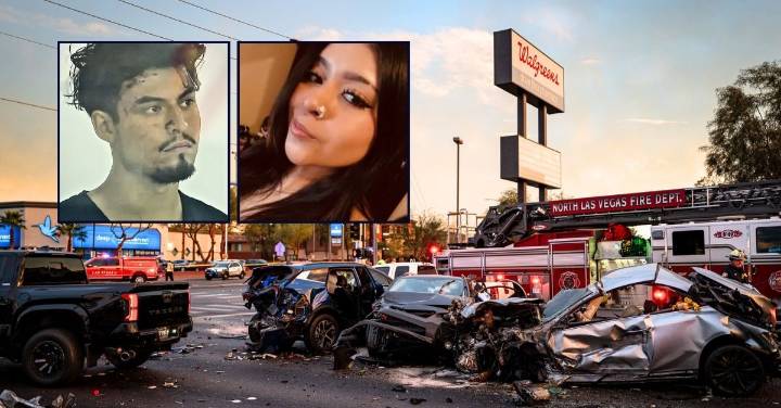 Teen going 100 mph in a 45 mph zone causes 12-car crash, killing pregnant girlfriend: Cops