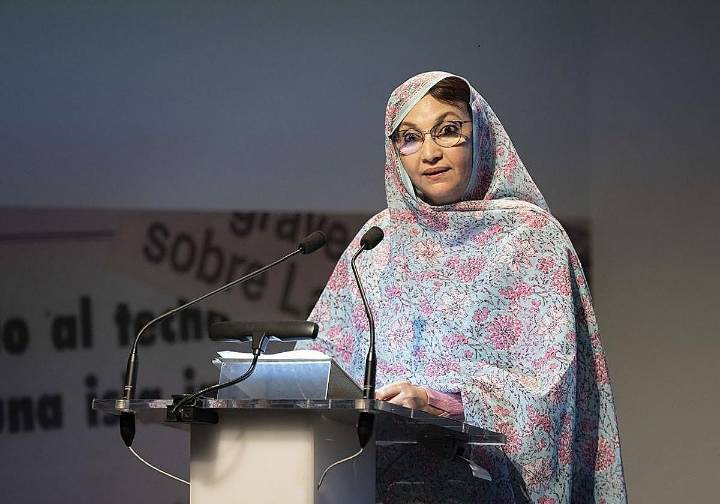 Aminetu Haidar defiende que la postura de España «contribuye a perpetuar una ocupación ilegal» en el Sáhara