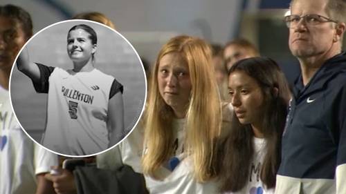 Lauren Turner: Candlelight vigil held to honor Cal State Fullerton soccer player who died after e