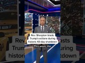 Rev. Sharpton blasts Trump's actions during historic 43