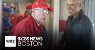 Former President Obama surprises plane full of veterans for Veterans Day
