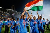 Photos: How India celebrated Women's World Cup win