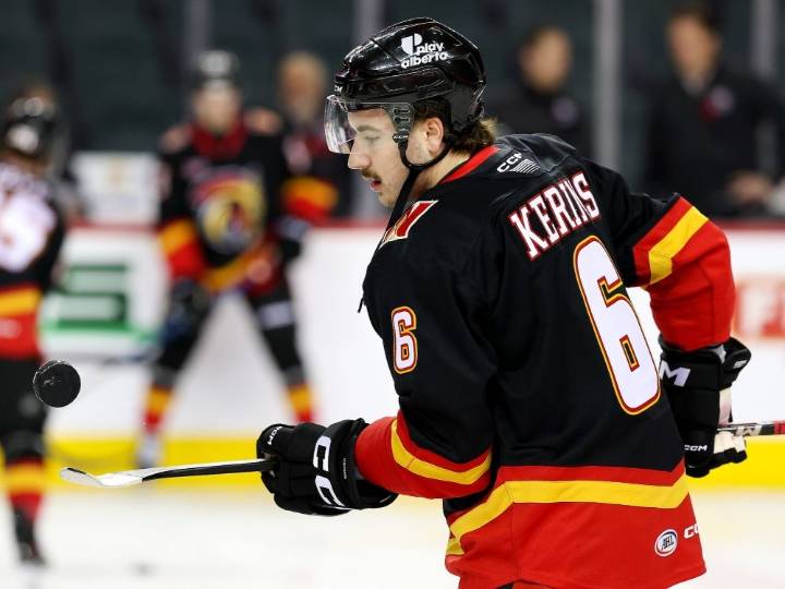 Calgary Flames recall Wranglers leading scorer Rory Kerins