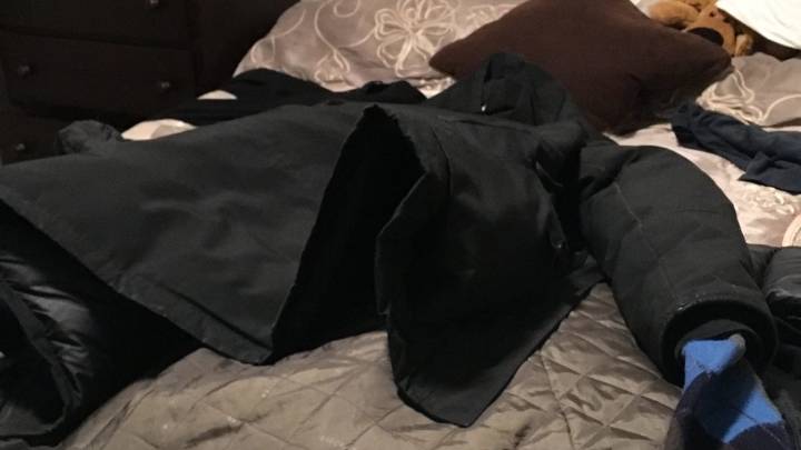 Mennonite Man Buried Under Huge Pile of Coats on Master Bed