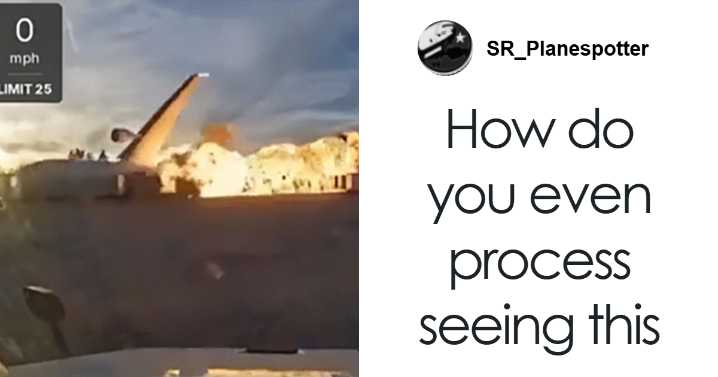 Harrowing New Footage Shows “Terrifying” UPS Plane Crash That Left Multiple Casualties
