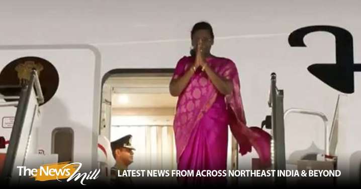 President Droupadi Murmu arrives in Angola; first Indian Head of State to visit country