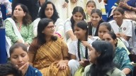 MP News: Gwalior Collector Joins School Students Sitting On Carpet During MP Foundation Day Celebrations