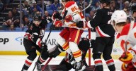 Morgan Frost breaks 3rd-period tie, NHL-worst Flames beat Sabres 6