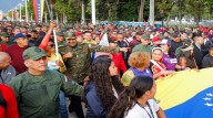 Presidente Maduro marchó junto al pueblo en Los Próceres