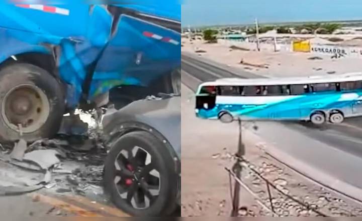 Madre, hijos y bebé de un año mueren en choque contra bus cuando regresaban de visita familiar en Piura