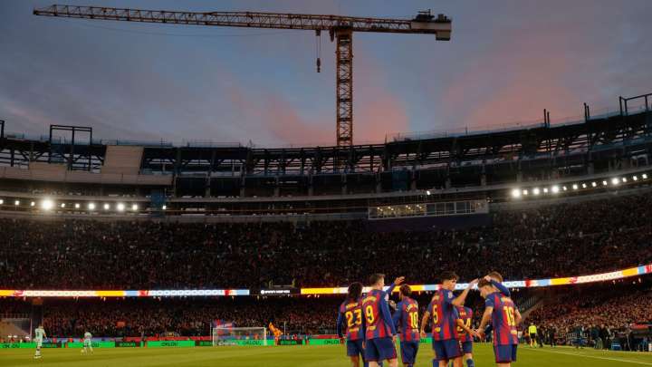 PHOTOS: Barcelona back at Camp Nou after more than 900 days with emphatic win 