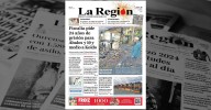 La portada de La Región de este jueves, 20 de noviembre