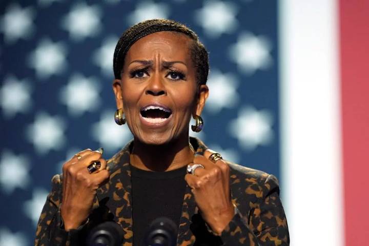 Michelle Obama shows she's just a miserable curmudgeon who hates America