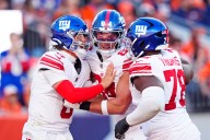 The Giants might’ve finally solved their offensive line problems