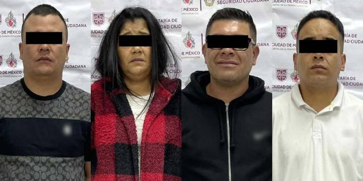 Caen 4 extranjeros en CDMX, presuntos integrantes de la célula “Metepec Omoda”, dedicada al robo a casa habitación