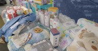 23ABC Community Baby Shower collects lots of donations despite rain