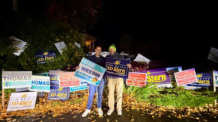 Election aftermath shows that campaigns end, but community doesn't Daria Ilgen and Dan Weedin
