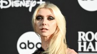 Taylor Momsen goes full rock and roll with 'naked dress' trend in entirely sheer black lace gown