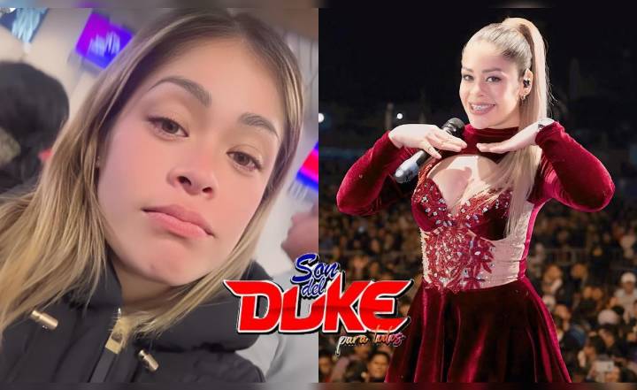 Kassandra Chamané, exvocalista de Son del Duke, acusa al grupo de causarle la pérdida de su maleta valorizada en €2.500 durante gira