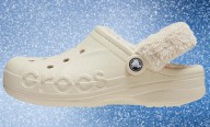 Walmart's Crocs Baya Lined Fuzz Strap Clog is on sale