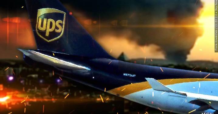 UPS plane crashes and explodes at a Kentucky airport, leaving at least 9 dead and others missing