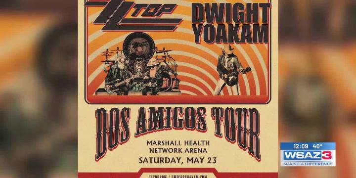 ZZ Top and Dwight Yoakam coming to Huntington