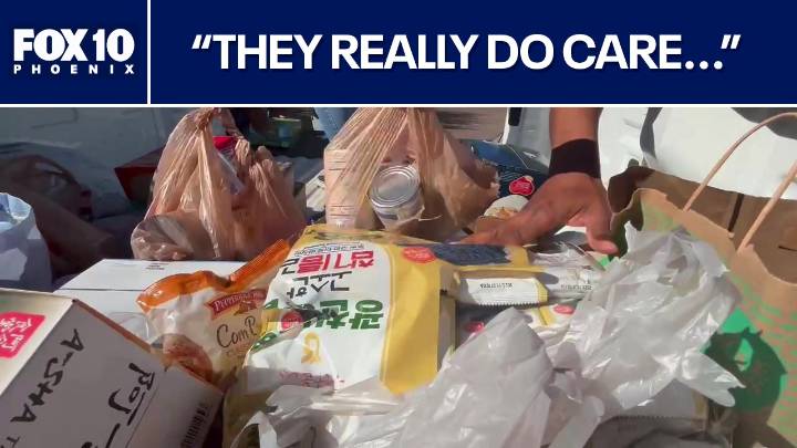 Arizonans step up to fill the SNAP-gap by donating food to CASS shelter