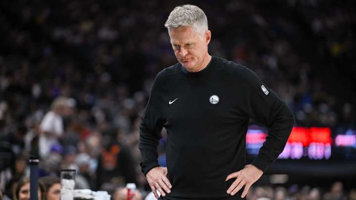 Steve Kerr pays tribute to John Beam before Spurs game