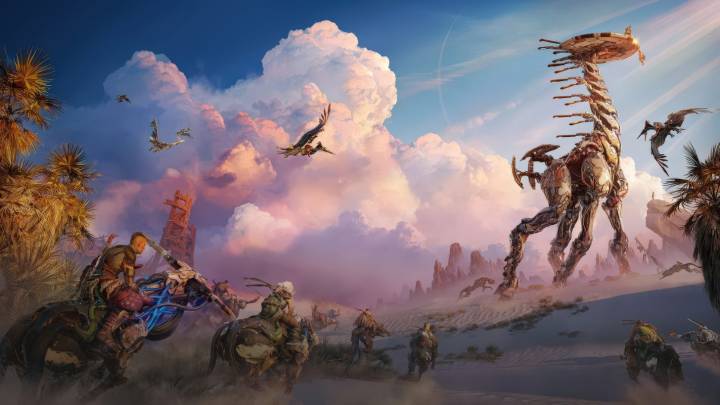 Horizon Steel Frontiers Is Inspired by Monster Hunter's Co-Op Hunting, Will Feature Towns, Guilds & Raids (with Less Players Than Other MMOs)