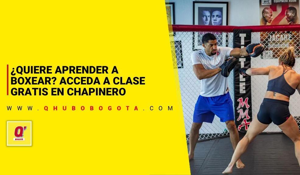 ¿Quiere aprender a boxear? Acceda a clase gratis en Chapinero - Noticias de Bogotá y Cundinamarca
