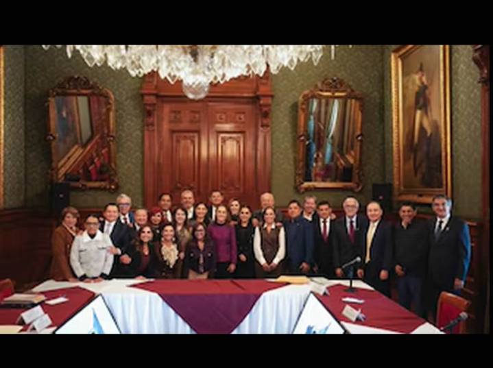 Claudia Sheinbaum destaca reunión con gobernadores por tema de IMSS Bienestar