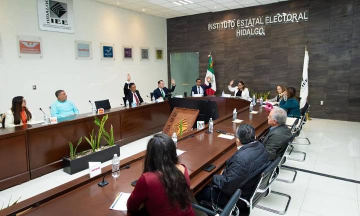 Pese a dos vacantes, el IEEH aprueba nueva integración de comisiones permanentes