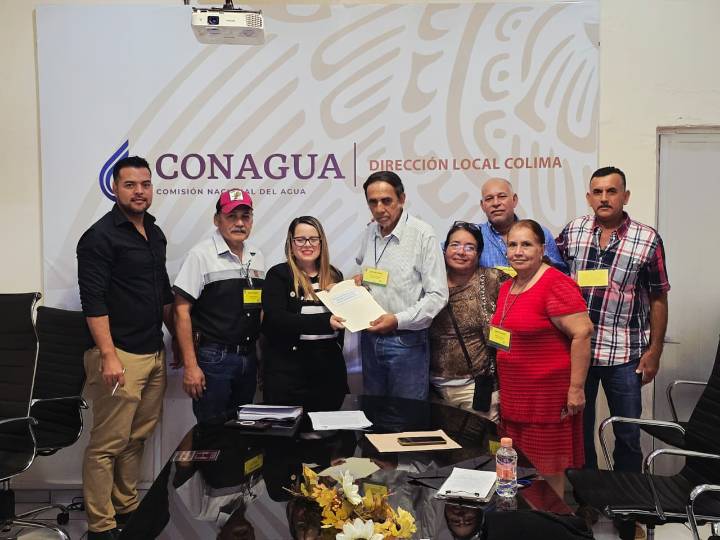 Conagua otorgó una prórroga de concesión a la Unidad de Riego para el Desarrollo Rural del Ejido Armería, en Colima