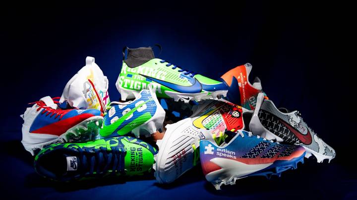Colts players share stories behind cleats for 2025 My Cause, My Cleats