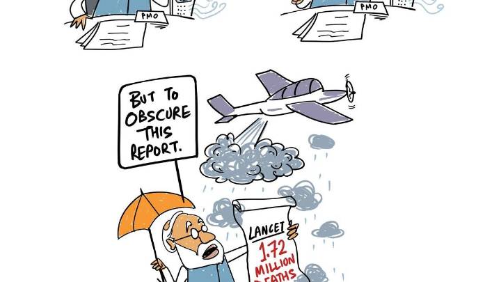 Pollution-linked deaths | Green Humour by Rohan Chakravarty