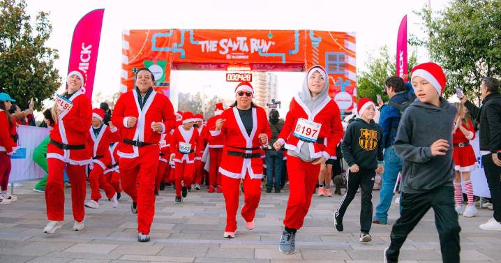 La carrera más divertida de la Navidad regresa: The Santa Run 2025