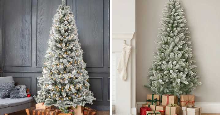 'Space-saving' half Christmas tree is reduced for Black Friday